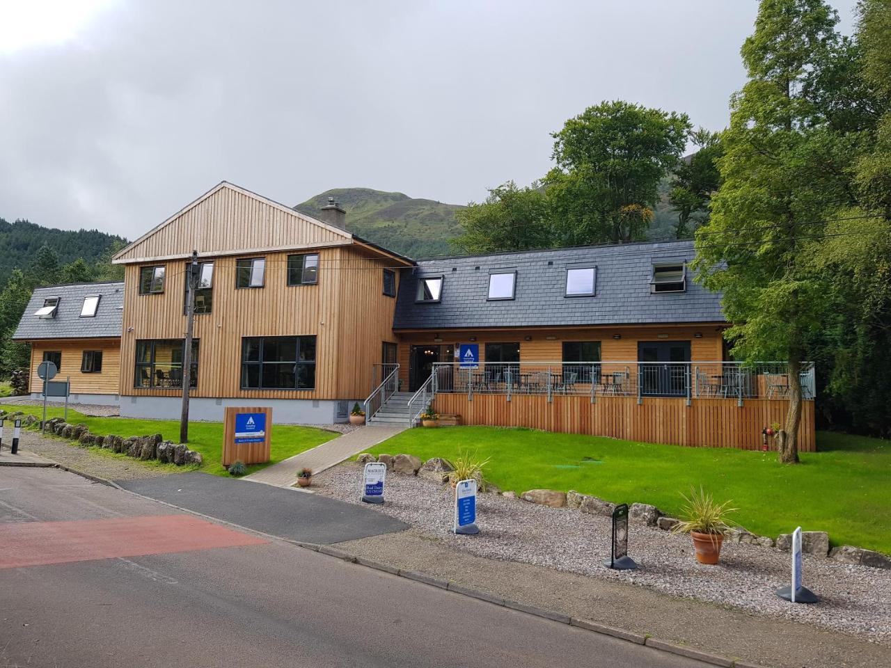 Glen Nevis Youth Hostel Форт-Вільям Екстер'єр фото The new visitor centre at the Scottish Crannog Centre